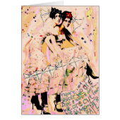 Thank you card "Thank you for being my soul sister (Front)
