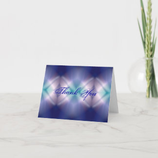Thank You Card Tie Dye Star Light