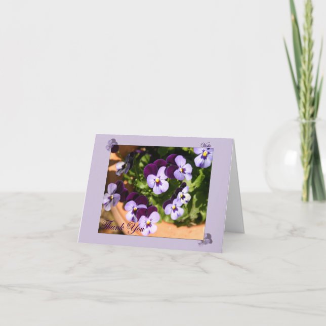 Thank You Card Viola (Front)