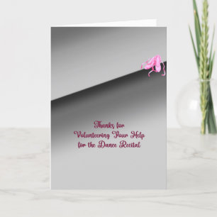 Thank You Card Volunteering Help