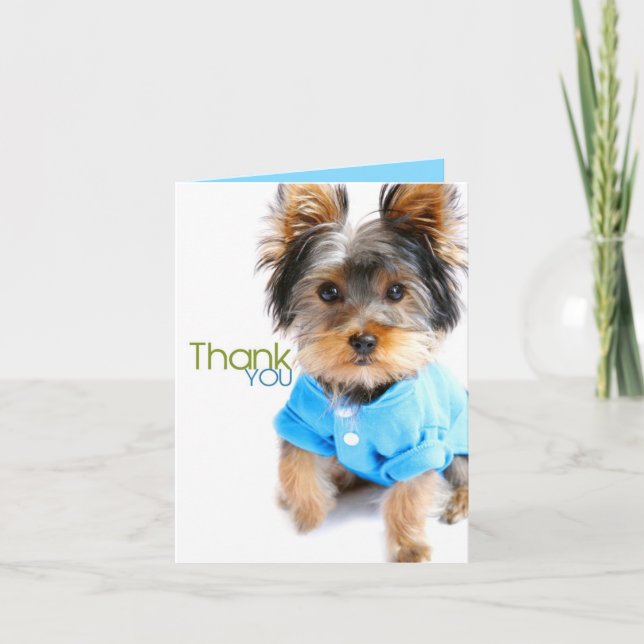 Thank You Card_Yorkie (Front)