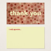 Thank You Cards (Front & Back)