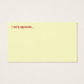 Thank You Cards (Back)