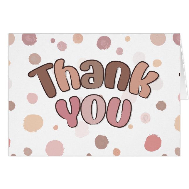 Thank you  cards (Front Horizontal)