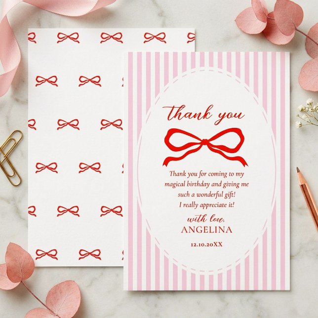 Thank You Cards Baby's first birthday.  (Creator Uploaded)