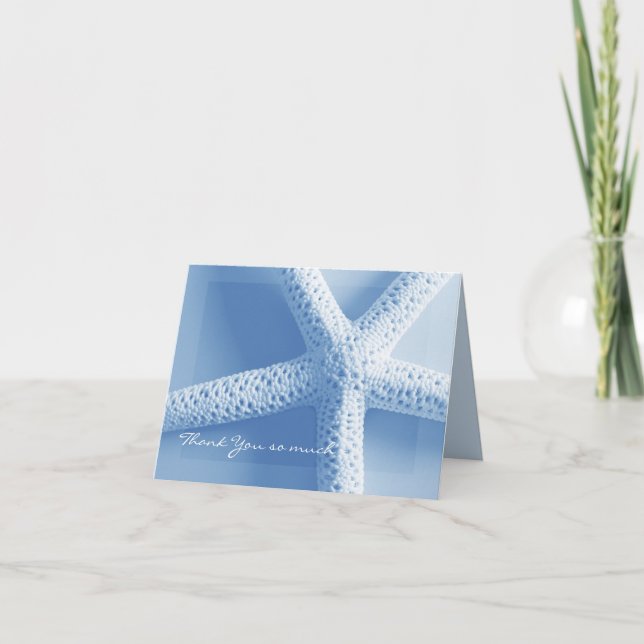 Thank You Cards Beach Theme (Front)