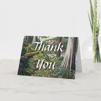 Thank You Cards Canadian Landscape Custom Cards