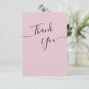 Thank You Cards for Bridal shower in a modern.