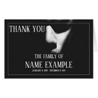 Thank You Cards for Funeral and Bereavements