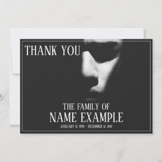 Thank You Cards for Funeral and Bereavements