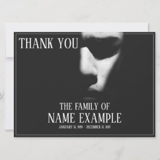 Thank You Cards for Funeral and Bereavements