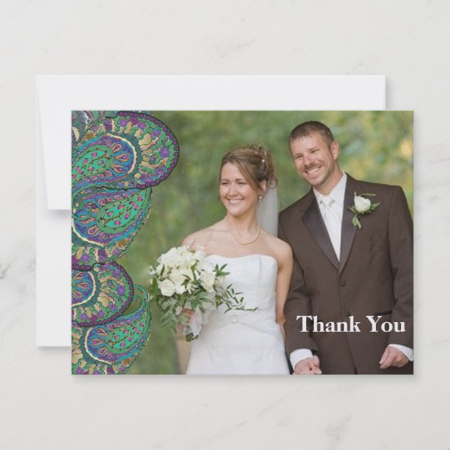Thank you Cards with your photo (Front)