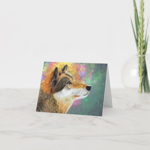 Thank You Cards _ Wolf Art