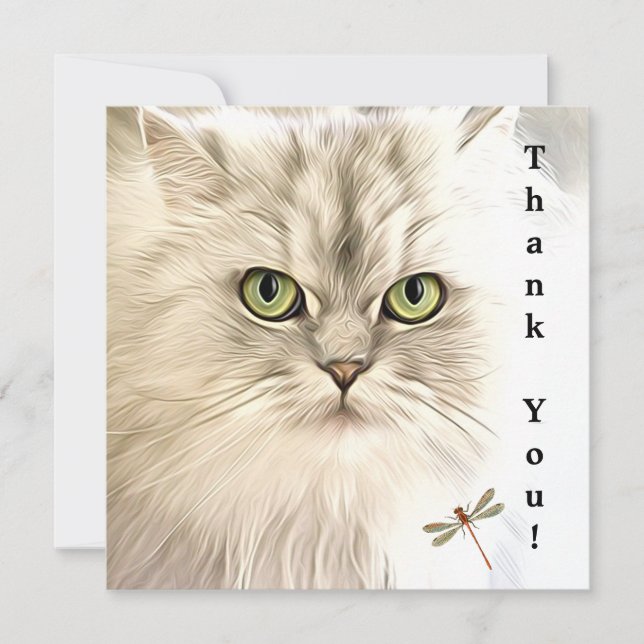 Thank You Cat Card (Front)
