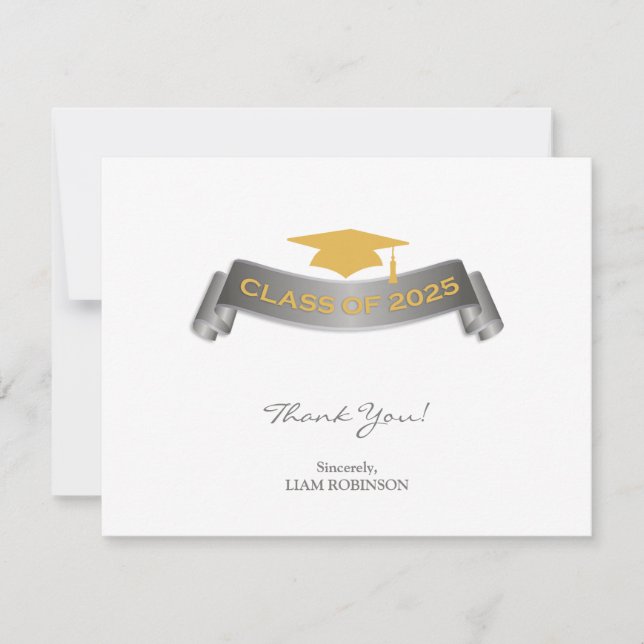 Thank You Class of 2025 Graduation Card (Front)