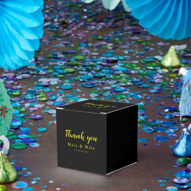 Thank You Classic 2x2x2 Favor Box for Any Occasion (Party)