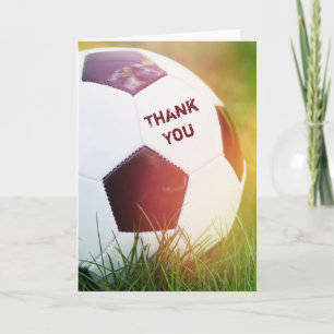 Thank You Classic Soccer Ball