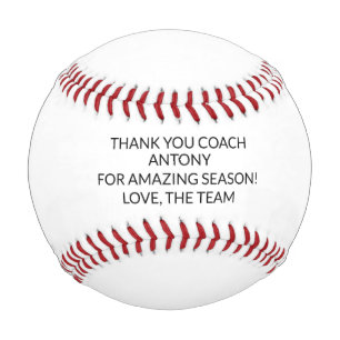 Thank You Coach Baseball