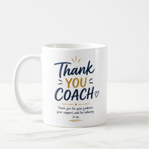 Thank You Coach Mug – Simple Coach Appreciation