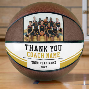 Thank you Coach Team Name and Team Photo Basketball
