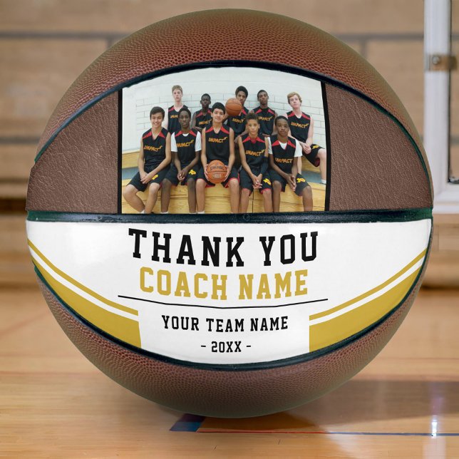 Thank you Coach Team Name and Team Photo Basketball (Creator Uploaded)