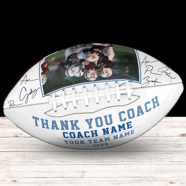 Thank you Coach Team Name and Team Photo Football (Creator Uploaded)