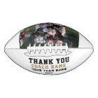 Thank you Coach Team Name Photo