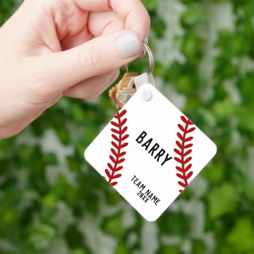 thank you Coach team players sport baseball Keychain