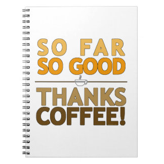 Thank You Coffee Notebook