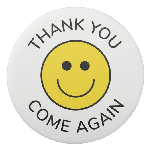 Thank You Come Again Smile Eraser (Front)