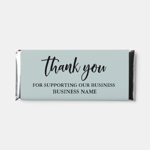 Thank You Company Business Gift Promotional Hershe Hershey Bar Favors