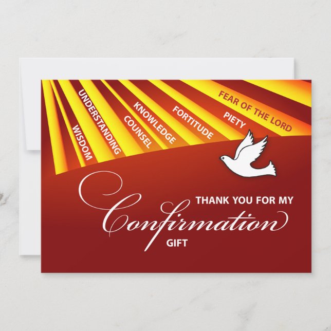 Thank You, Confirmation Personalize, Cust You Card (Front)
