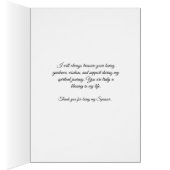 Thank You Confirmation Sponsor Flowers Crucifix (Inside (Right))