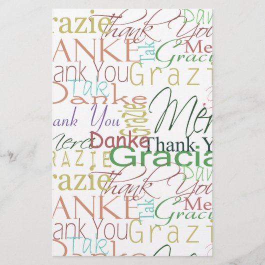 Thank You Craft Paper (Front)