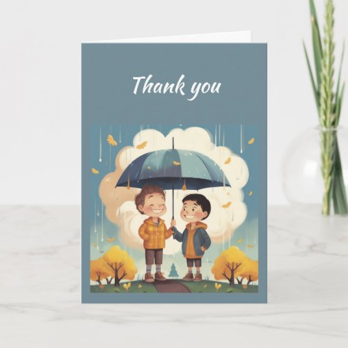 Thank You Custom For One Who Helped you Card