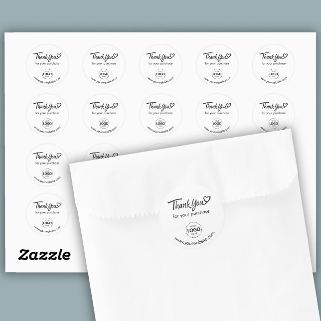 Thank You Custom Logo/ Website Stickers Sheet (Creator Uploaded)