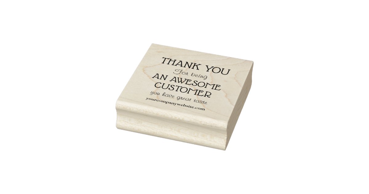 Thanks For Your Support! & Custom Name Stamp