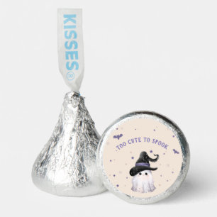 Thank You Cute Ghost Halloween Girl Birthday Cream Hershey®'s Kisses®