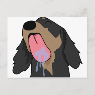 Thank you Dachshund Postcard