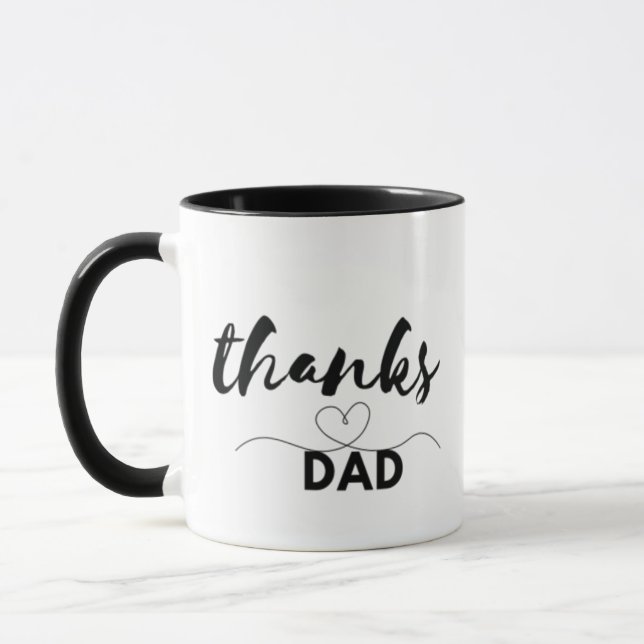 Thank you, Dad coffee cup  (Left)