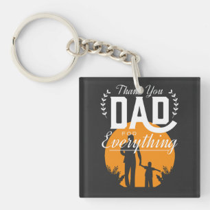 Thank you Dad for everything Keychain