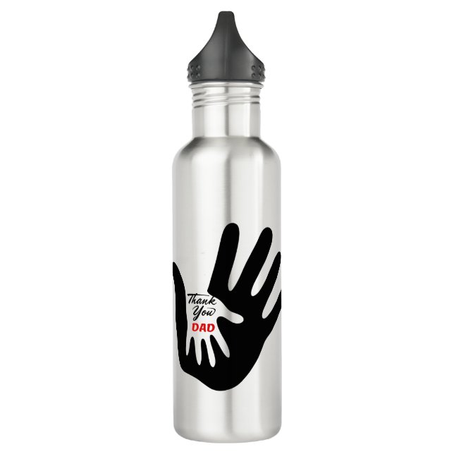Thank You Dad – Water Bottle Love (Left)