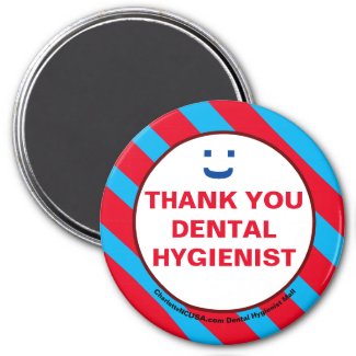 THANK YOU DENTAL HYGIENIST Smile Magnet