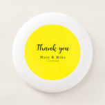 Thank You Design on Small Custom Wham-O Frisbee<br><div class="desc">Show your appreciation in a fun and memorable way with this Small Custom Wham-O Frisbee featuring a thoughtful Thank You design. Perfect for party favors,  corporate giveaways,  or special events,  this lightweight and durable disc adds a playful twist to your gratitude—easy to personalize for any occasion or recipient.</div>