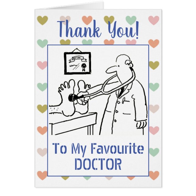 Thank You Doctor Cards (Front)