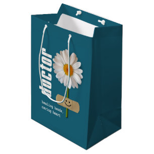 Thank You, Doctor. Doctor Appreciation Custom Medium Gift Bag