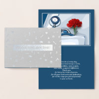 Thank You, Doctor. Real Foil Luxury Cards