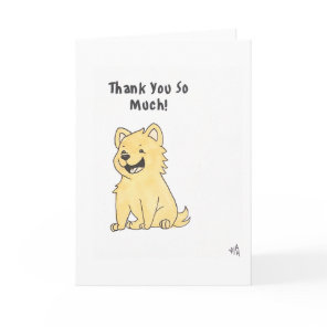 Thank You Dog 1 Card