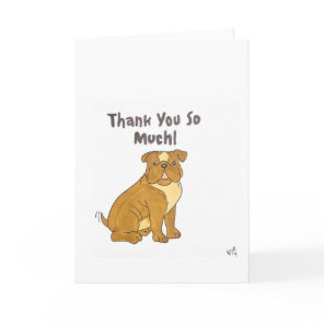 Thank You Dog 3 Card
