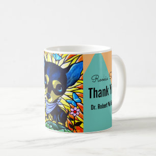 Thank You Dog Photo Pet Lover Vet Appreciation Coffee Mug